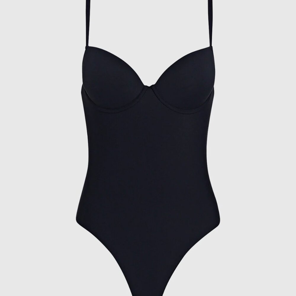 Smoothing Bodysuit in Black